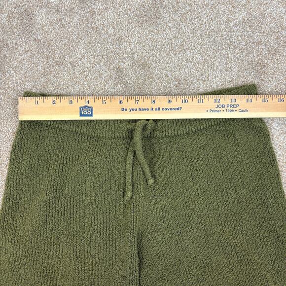 ASOS Design Textured Knit Shorts Olive Green Mens Size S Streetwear Urban Casual - Picture 7 of 9